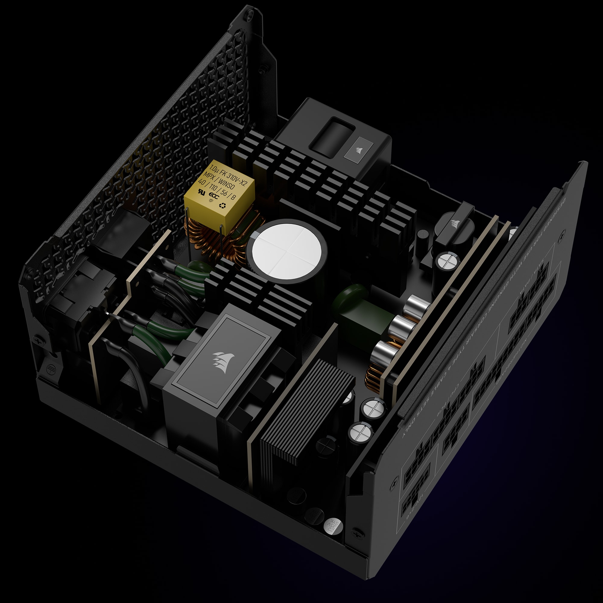 RM850e ATX 3.1 Low-Noise ATX Power Supply with ThermalProtect 12V